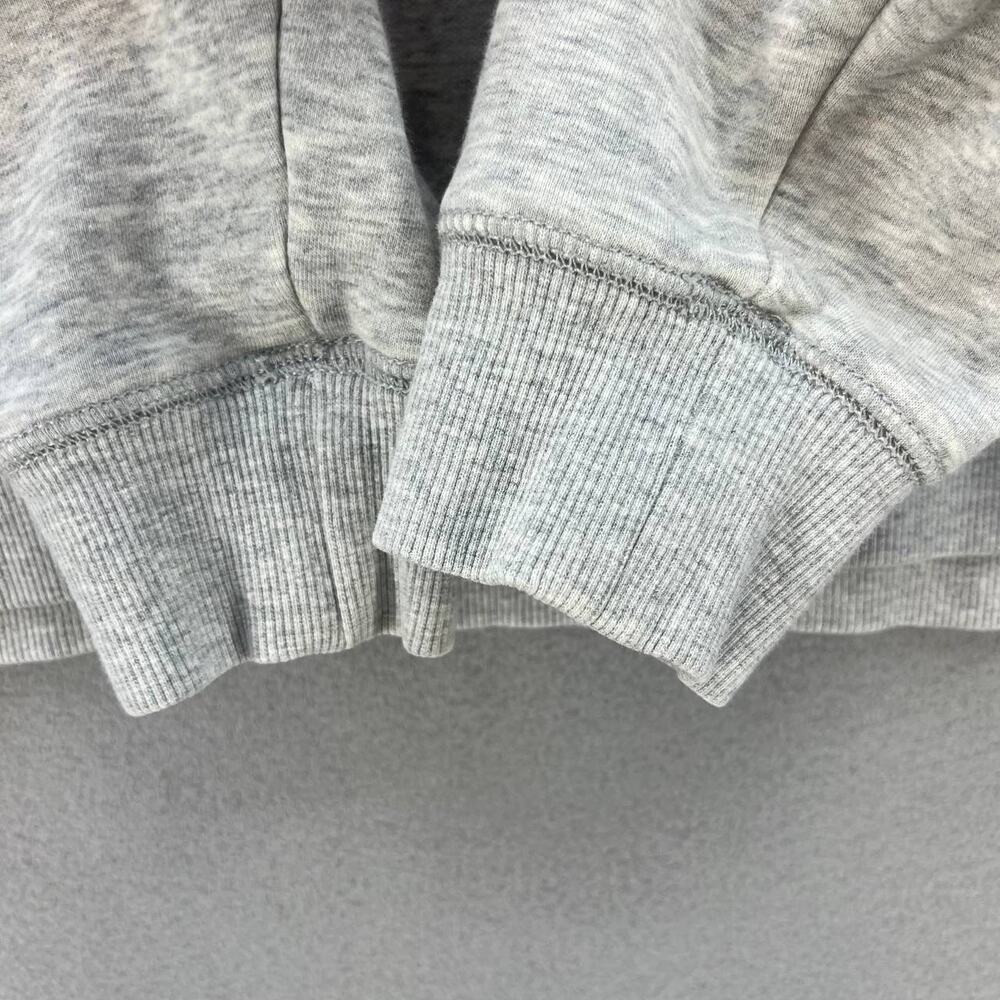 Tommy Hilfiger Denim Sweatshirt Women's Size S Gray Red and Blue Hoodie Preppy - Picture 5 of 13